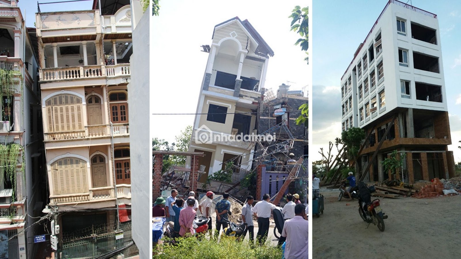 Nhận chống lún chống nghiêng nhà 